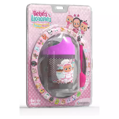 Blister Bowl+Vaso Tomasolito+Cuchara