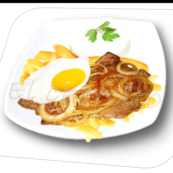 Bistec a lo pobre