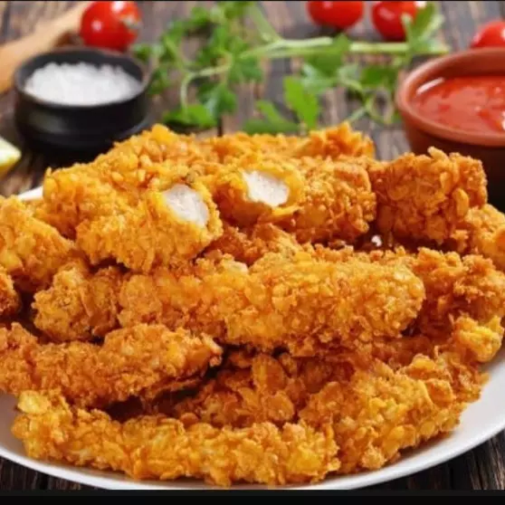 18 FRANGO+ BATATA+ 12 POLENTAS+MOLHO