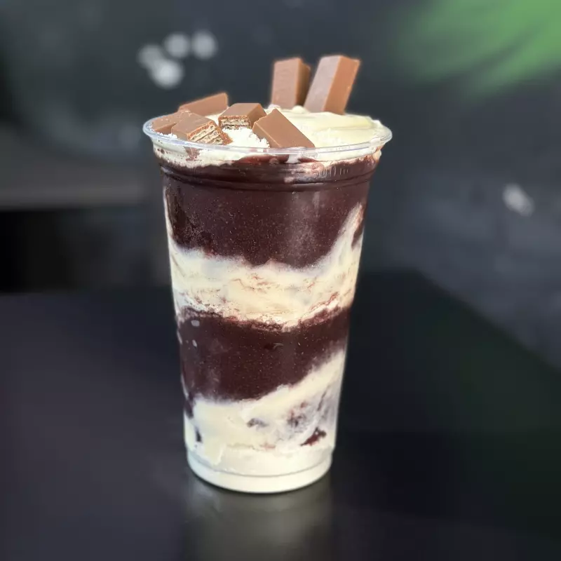 Trufado de kit kat