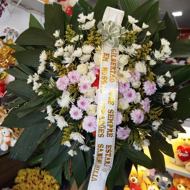 Coroa flores funebre