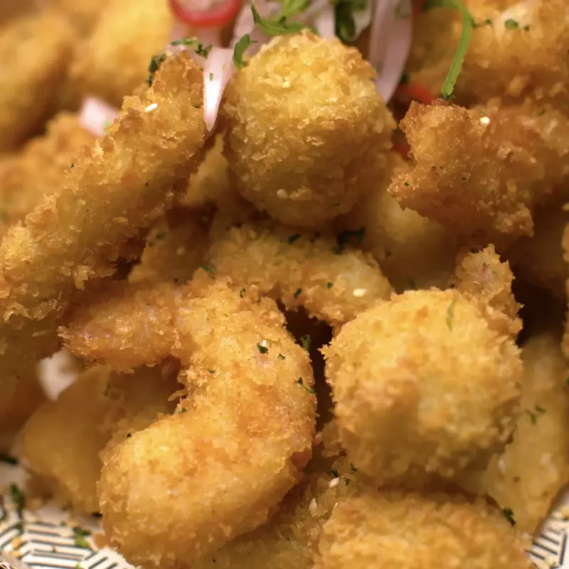 MARISCOS CROCANTES (dos personas)