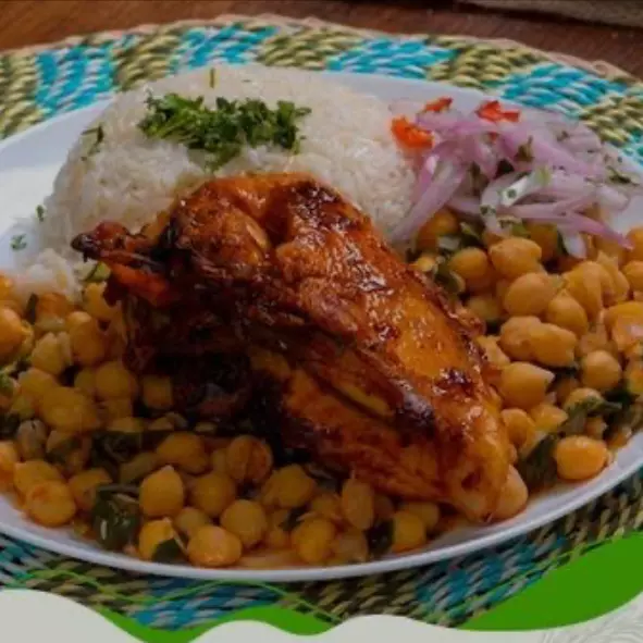 Guiso de trigo con Pollada