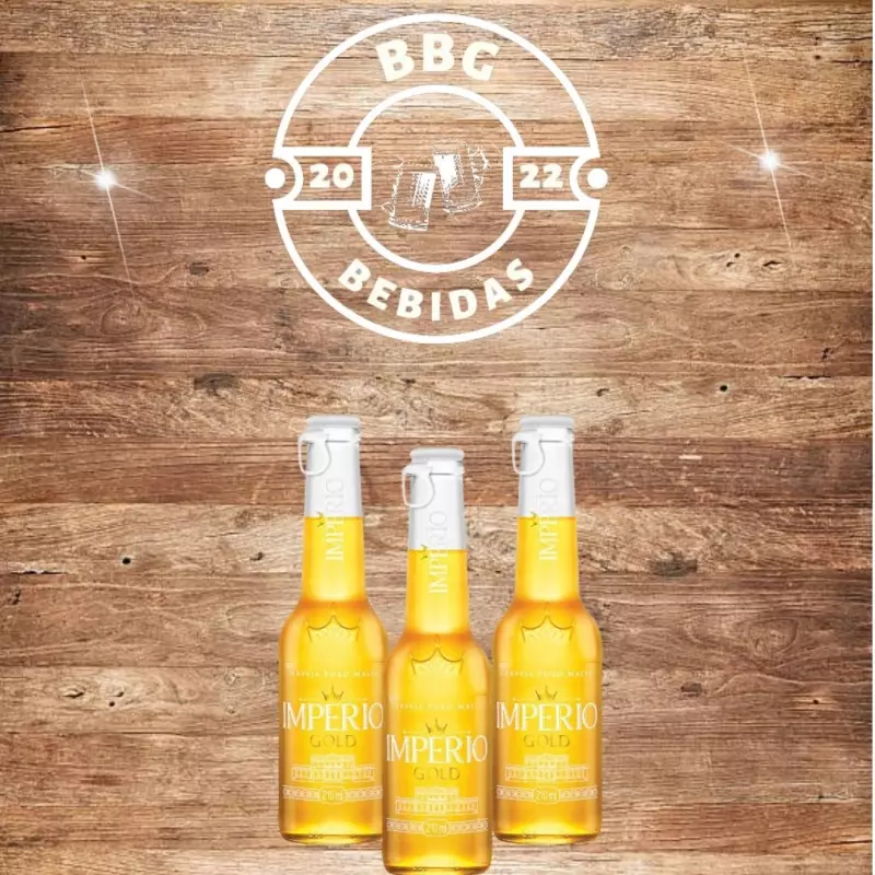 Imperio gold long neck 210ml