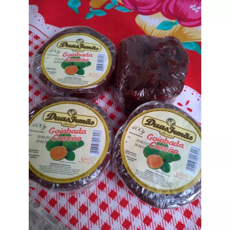 Goiabada Cascão 2 irmâs 400g