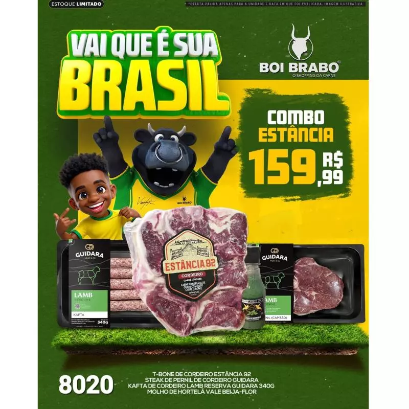 COMBO CORDEIRO
