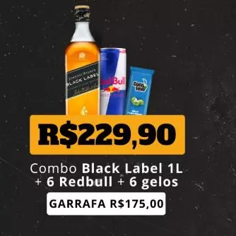 COMBO BLACK LABEL PROMOÇÃO