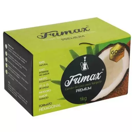 CARVÃO FUMAX DE COCO 500G
