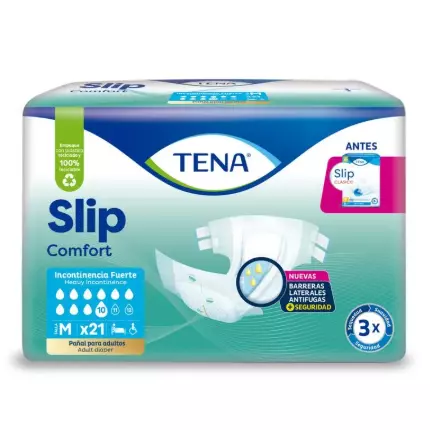 Tena Slip Clasico Talla M X 21 Und