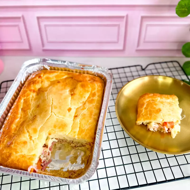 Torta Presunto e Queijo