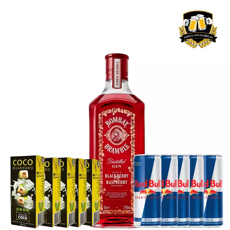 Gin Bombay Bramble C/ Red bull