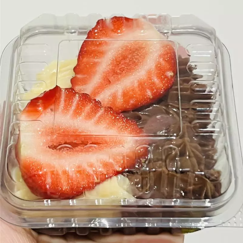 Afogadinho de Brownie com Morango