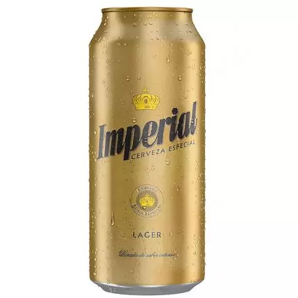Cerveza lata Imperial
