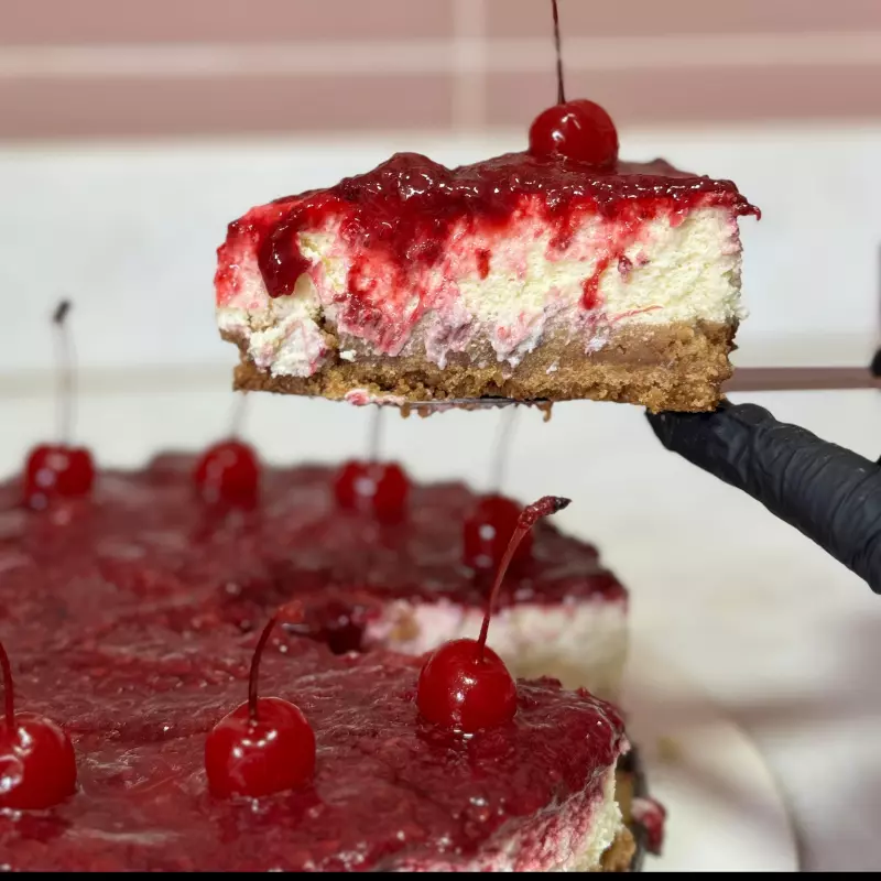 Cheesecake de frutas vermelhas