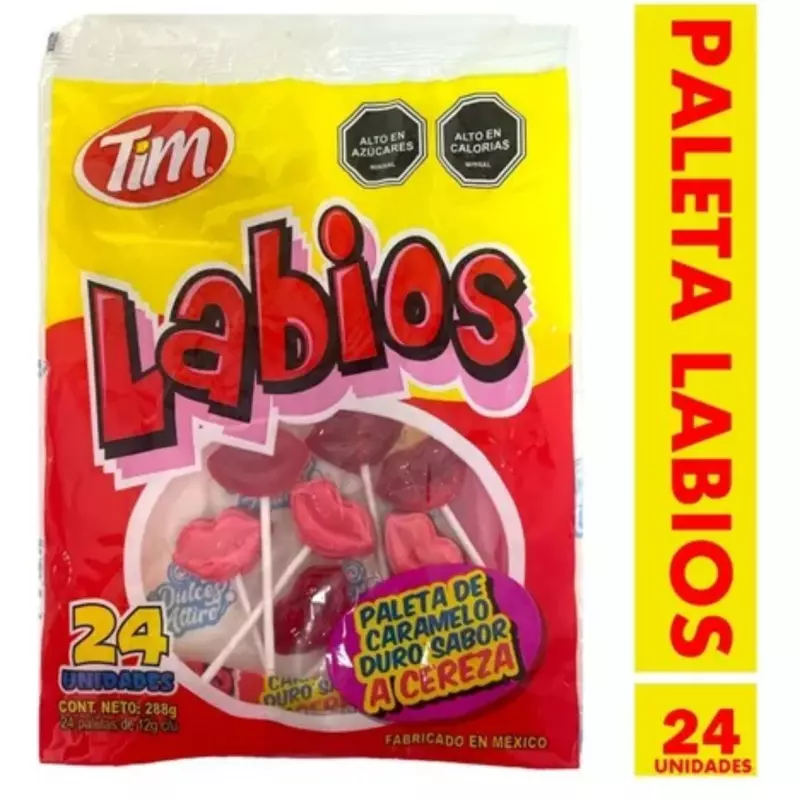 Paleta labios 24 unidades