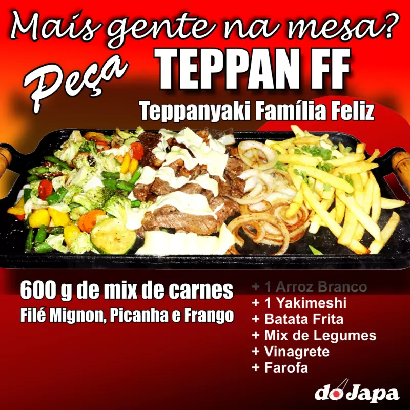 TeppanYaki Família Feliz