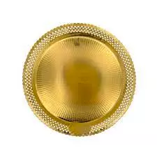 Disco dorado estilo blonda