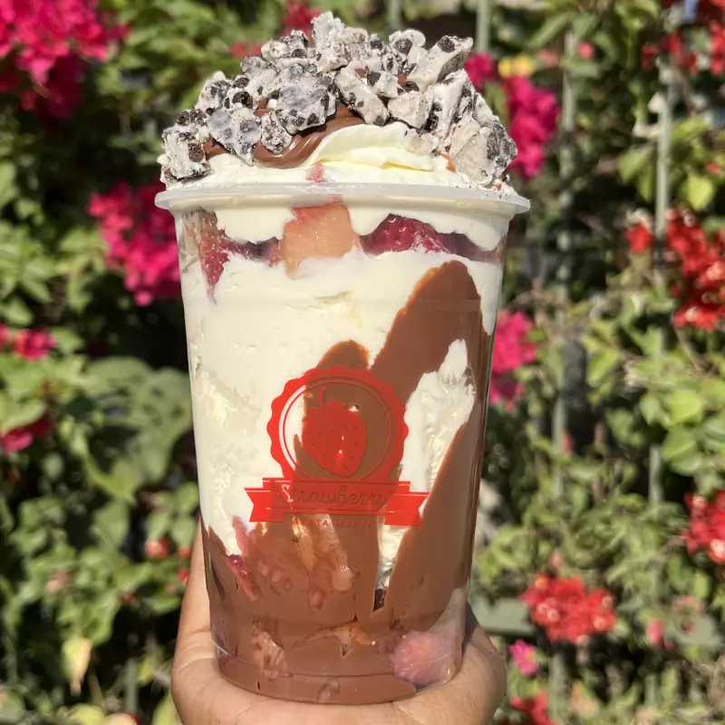 Strawberry trozos de Hershey