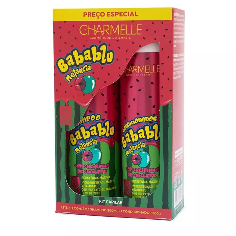 KIT BABABLU MELANCIA 2X1 CHARMELLE
