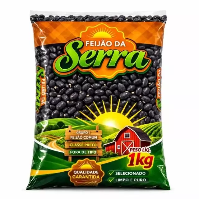 Frijol Negro Serra 1kg