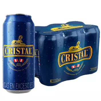 Six pack Cristal 355ml