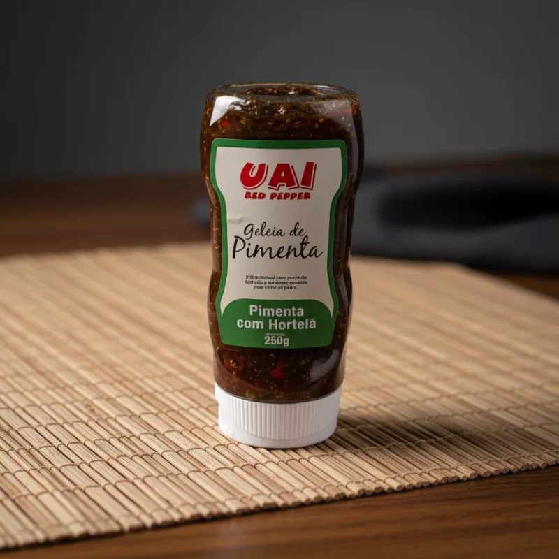 Geleia Uai Pimenta c/ Hortela