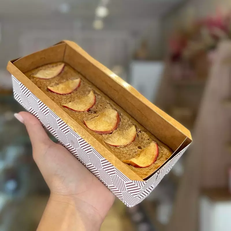 BOLO DE MAÇÃ FUNCIONAL
