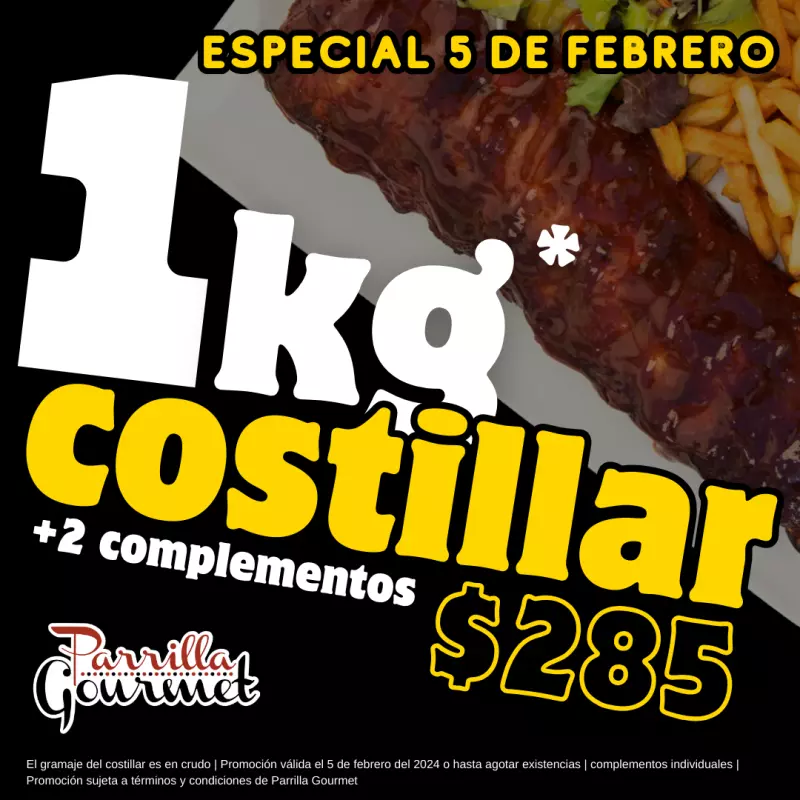 1 kilo de Costillar 🏈