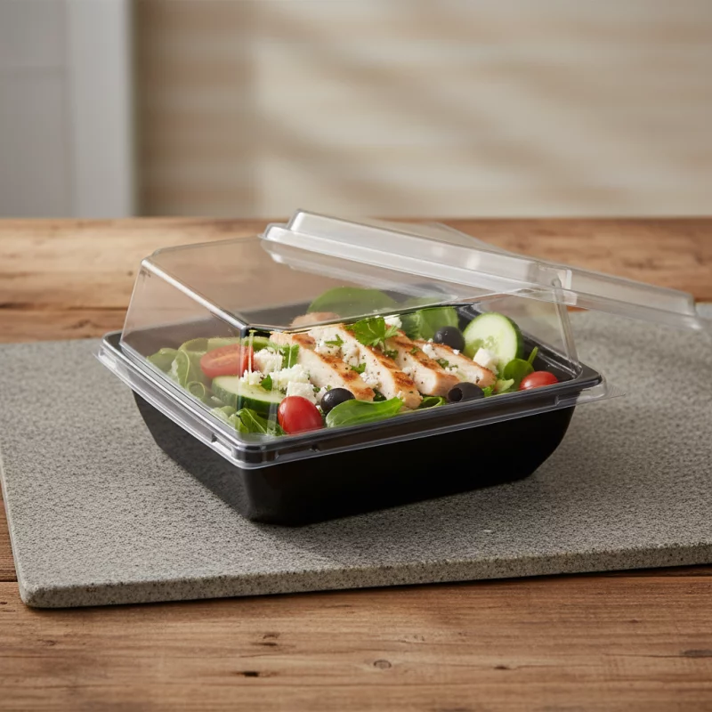 W118  ENVASE POSTRE -  12X12X6CM