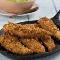 Filete de pollo apanado