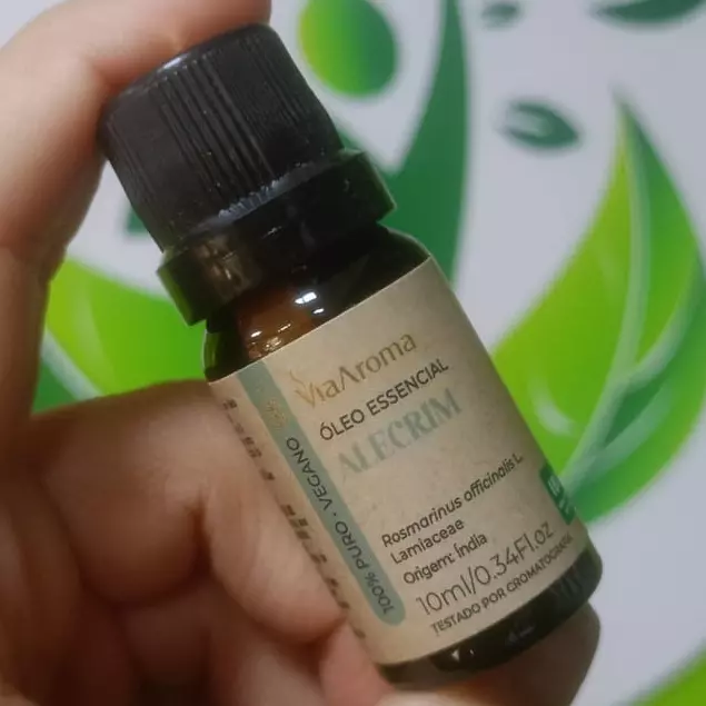 Óleo essencial alecrim