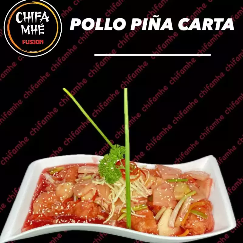 POLLO PIÑA  (CARTA)