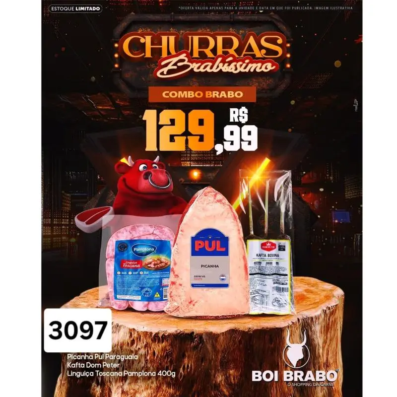 COMBO PICANHA PUL PARAGUAIA