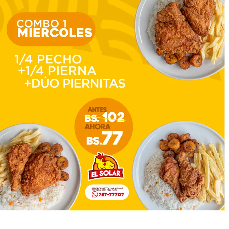 COMBO MIERCOLES
