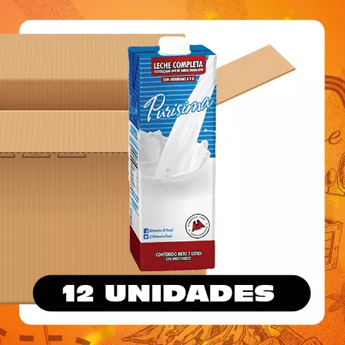 Bulto Purísima Leche Completa 1l