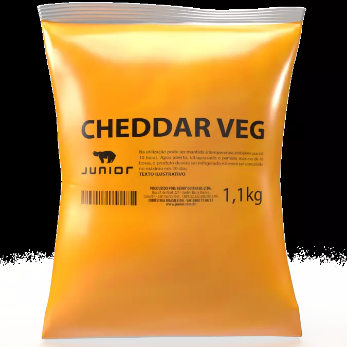 MOLHO CHEDDAR VEGANO - JUNIOR