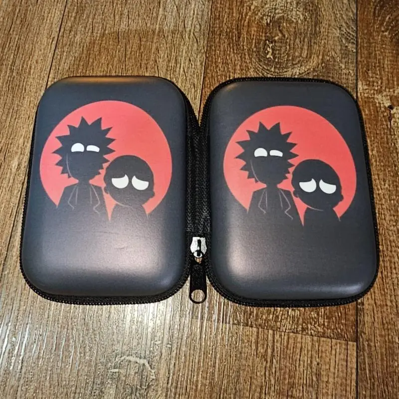 Bag Rick And Morty Preto Vermelho