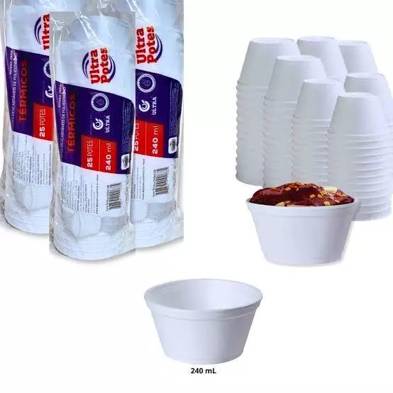 Isopor térmico 240ml
