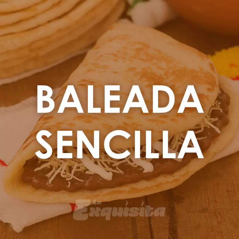 Baleada sencilla