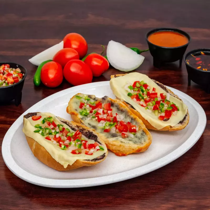 Molletes sencillos