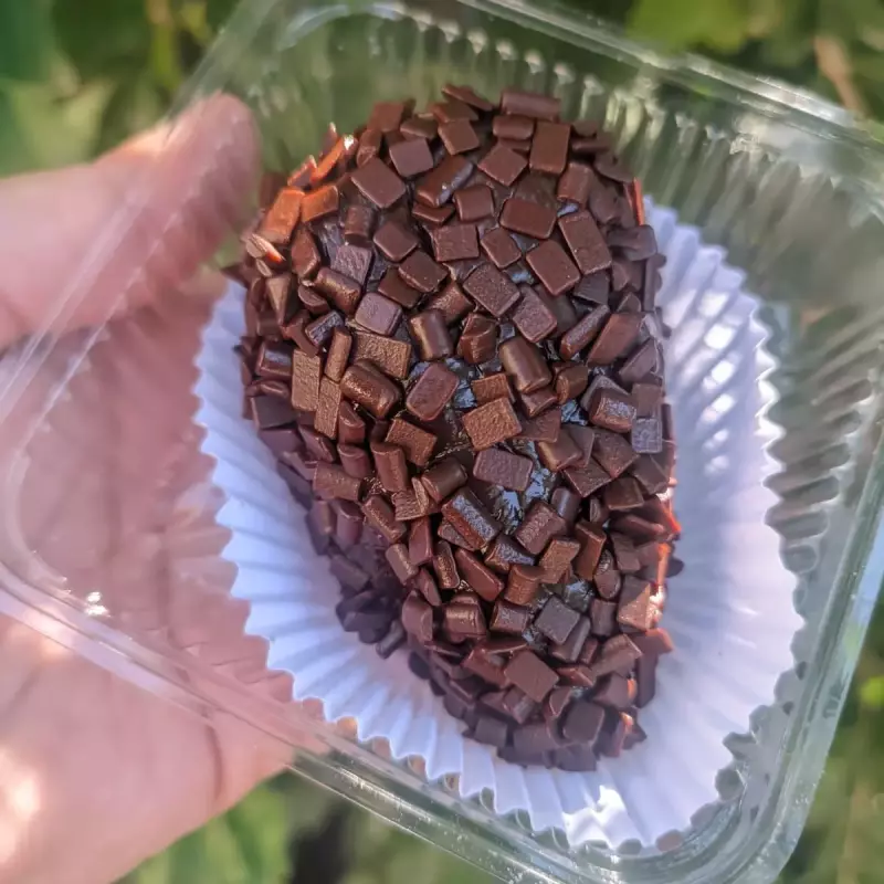 Coxinha de morango ( belga )