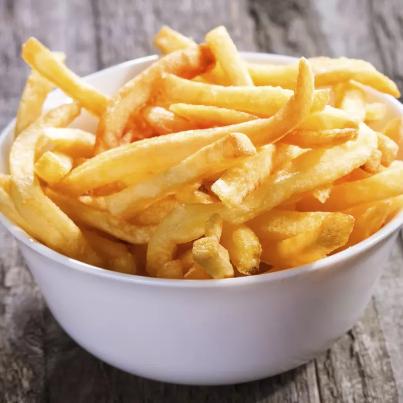Porção de fritas pequena