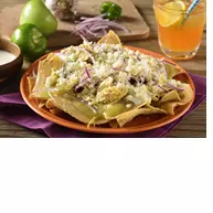 Chilaquiles verdes con arrachera