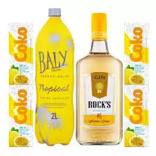 Gin Rock’s tropical ( rocks preto)