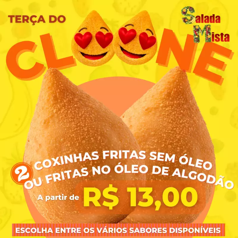 TERÇA Clone de Coxinhas