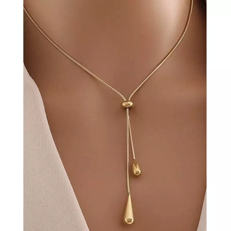 Collar gota de agua