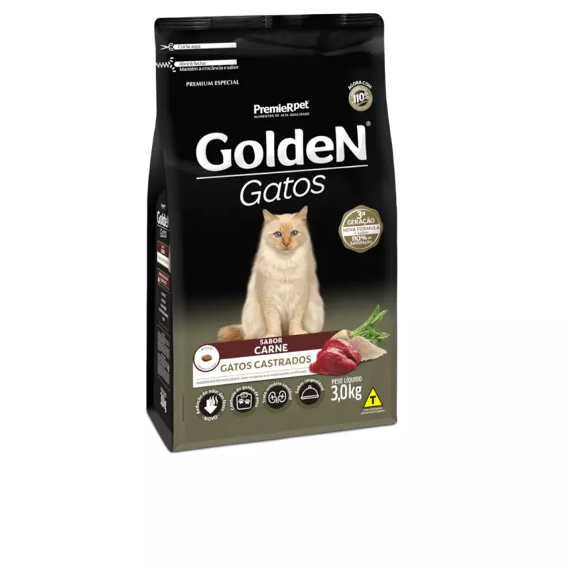 GoldeN Gatos Castrados Carne