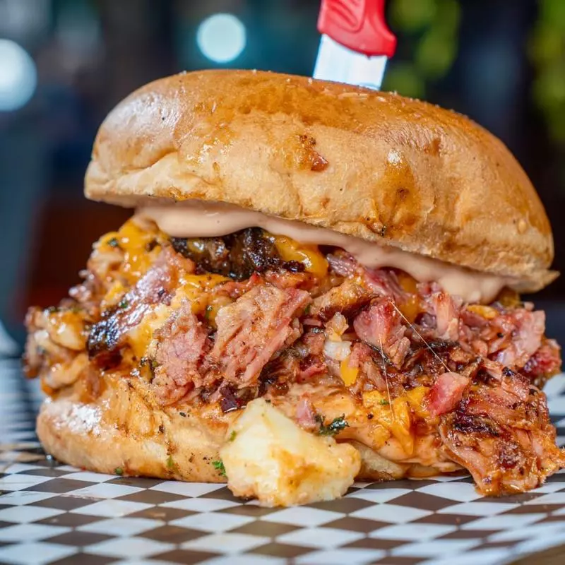 Boston Butt Sandwich