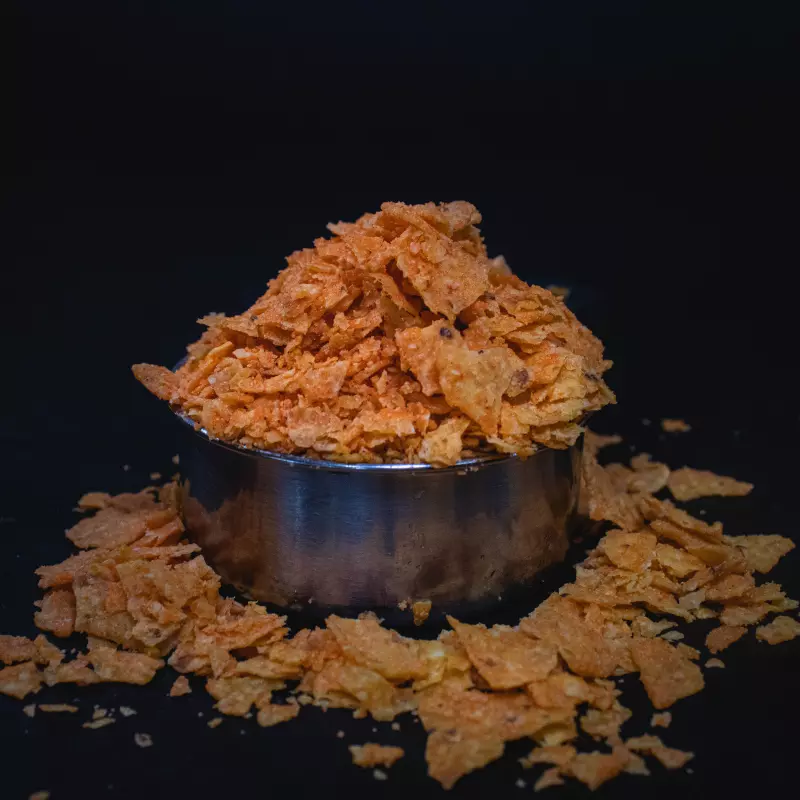 Doritos triturados