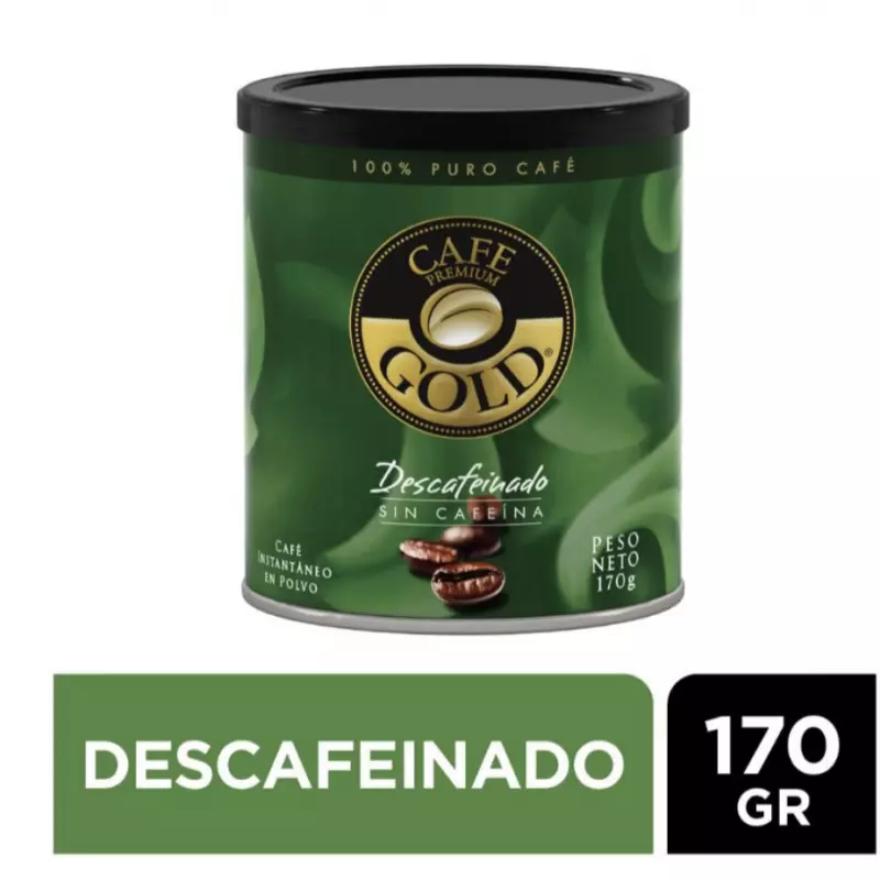 Café descafeinado gold 170grs